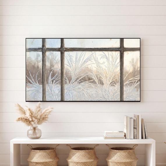 Frost Window Samsung Frame TV Art Bundle of 6 — view 6