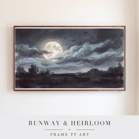 Full Moon Samsung Frame TV Art Bundle of 6 (4K Digital Download) — view 5