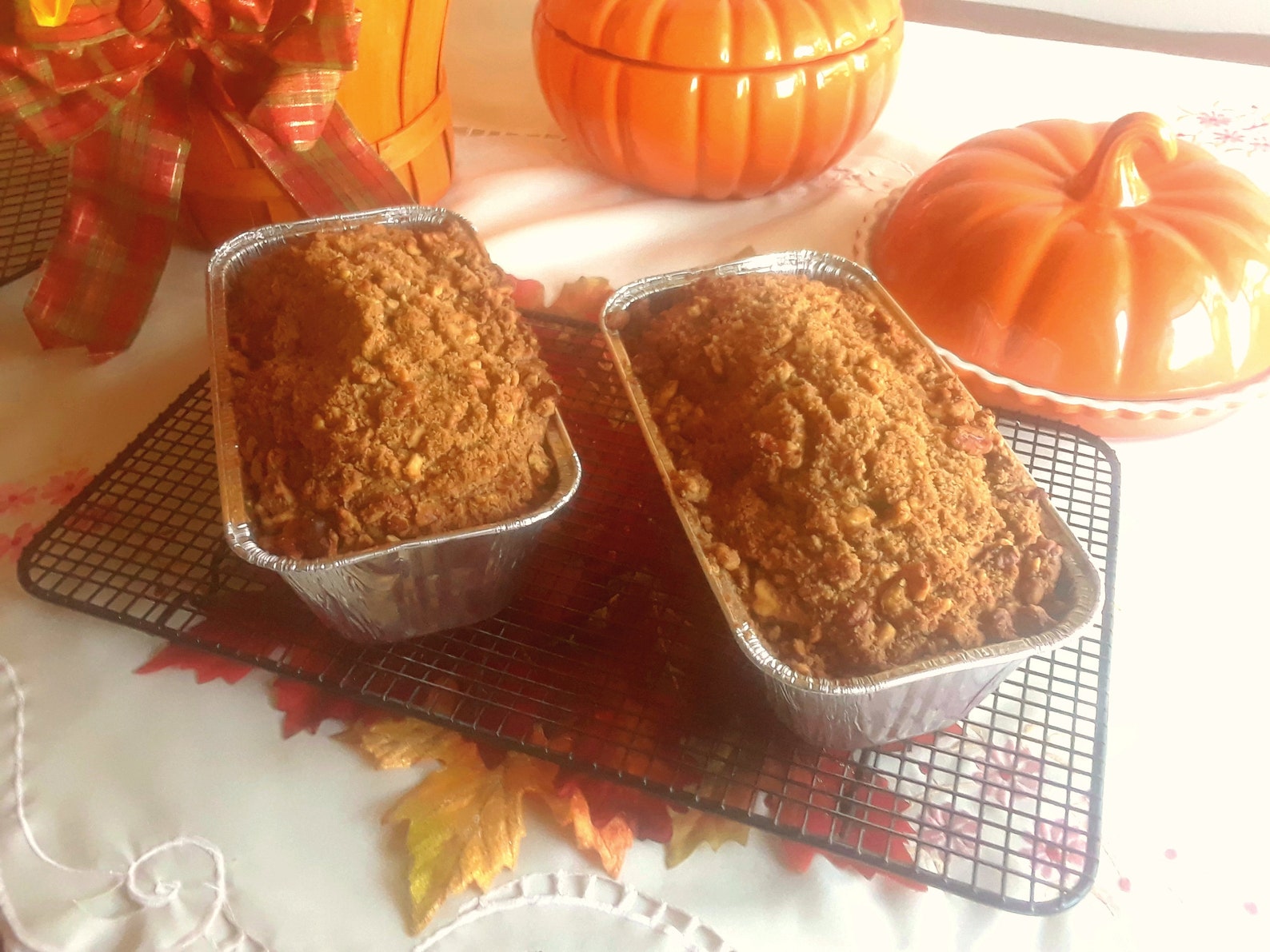 Spiced Pumpkin Bread w/Decadent Streusel Topping | Etsy