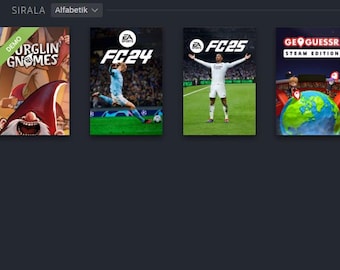 Cuenta de PC para FC 24 y 25 / Juego de fútbol / Acceso a Steam (Entrega digital)