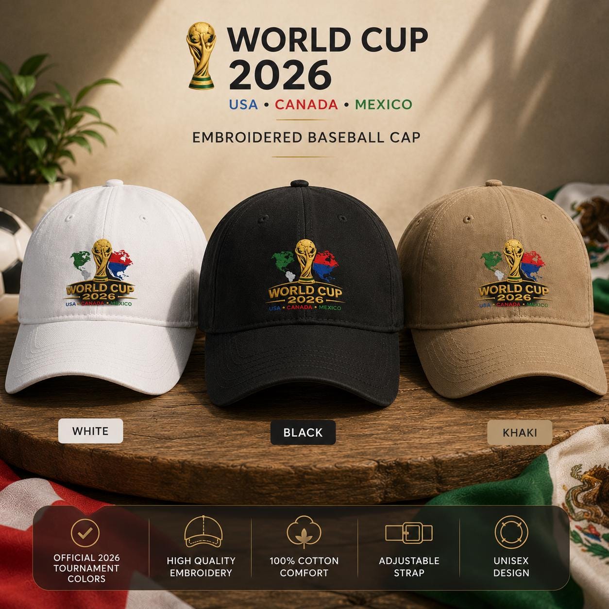Fifa world cup 2026 hat - Etsy 日本