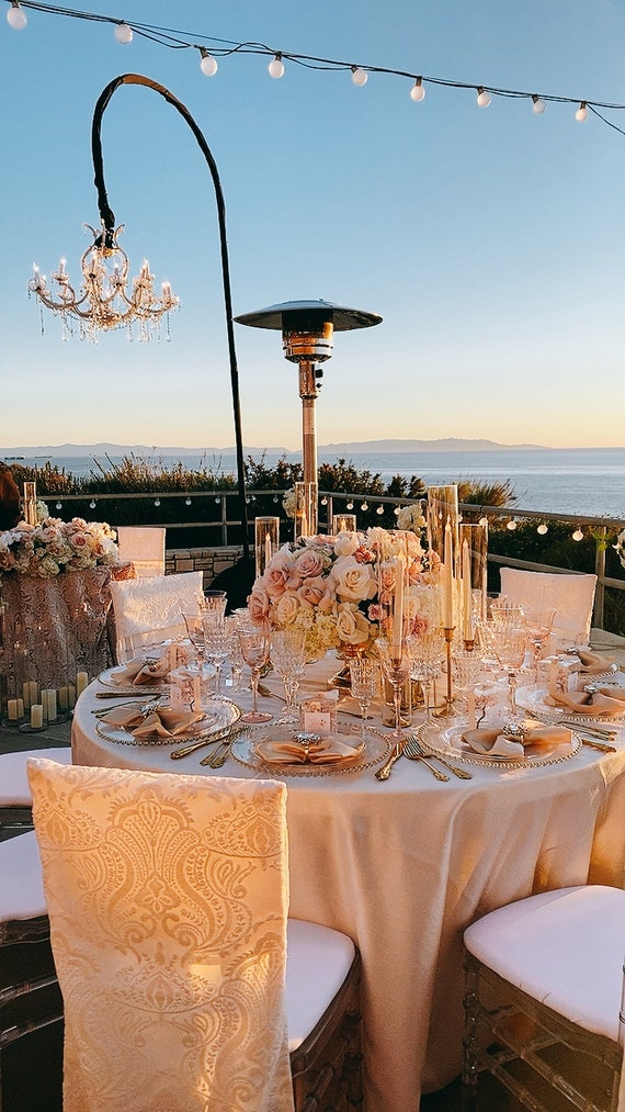 Chair back covers for weddings discount