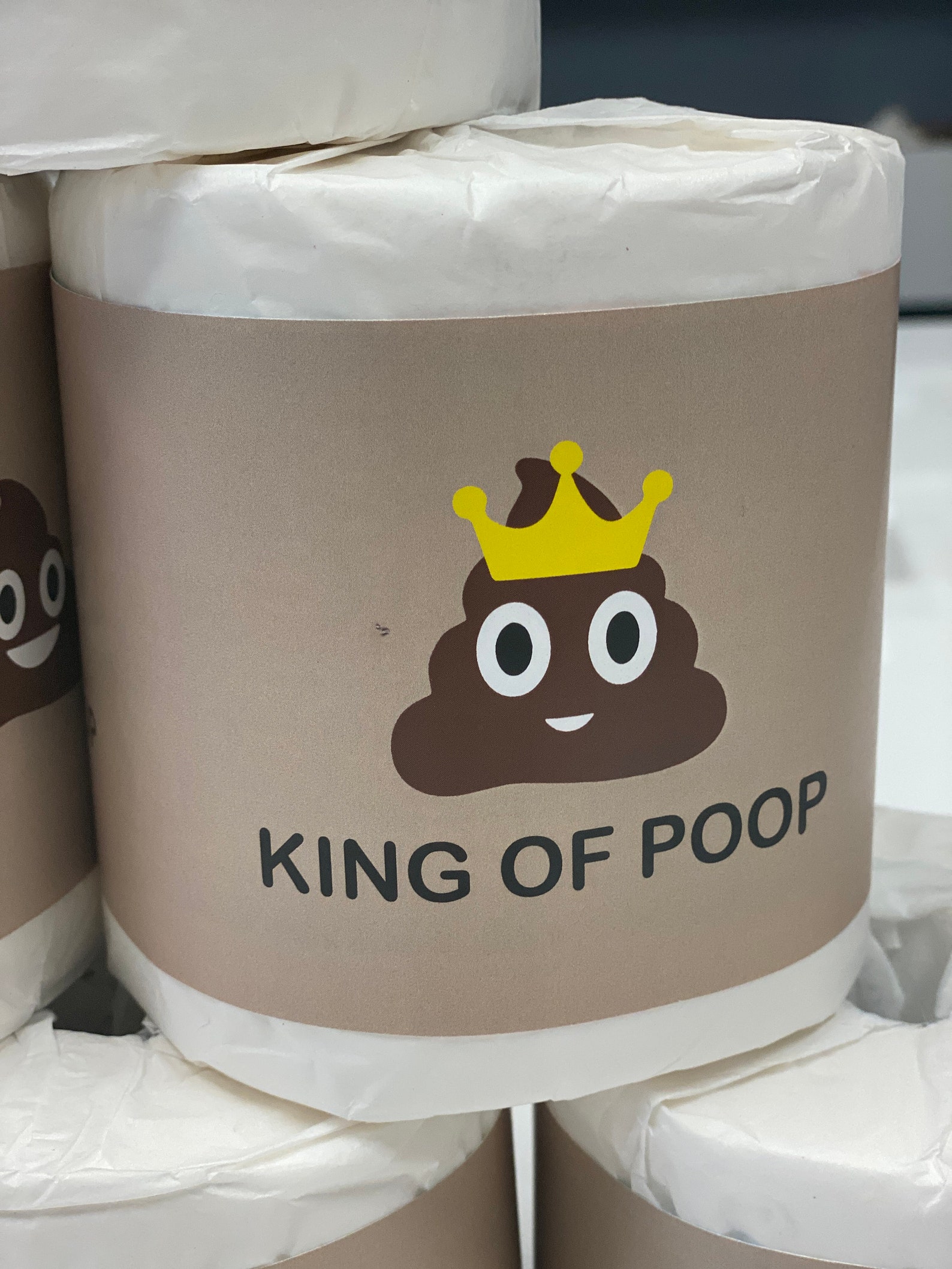 Funny Emoji POOP Toilet Rollfunny Themefunny Birthday Gifts Etsy