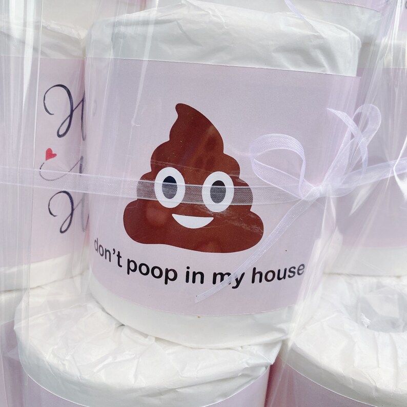 29 Rolls Funny Emoji POOP toilet rollFunny themeFunny House Etsy