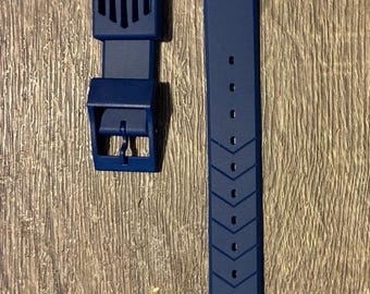 Correa de repuesto azul clásica TAG Heuer Formula 1 de 18 mm para relojes de tamaño mediano.