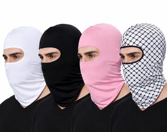Balaclava Full Face Ski Mask, UV Protection Ski Sun Hood Tactical Masks for Men Women