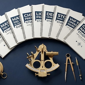 Compleet Maritiem Pakket Deel 1 | 5 USCG Examenhandleidingen | Voorbereiding Kapiteinsbrevet | Directe PDF-download