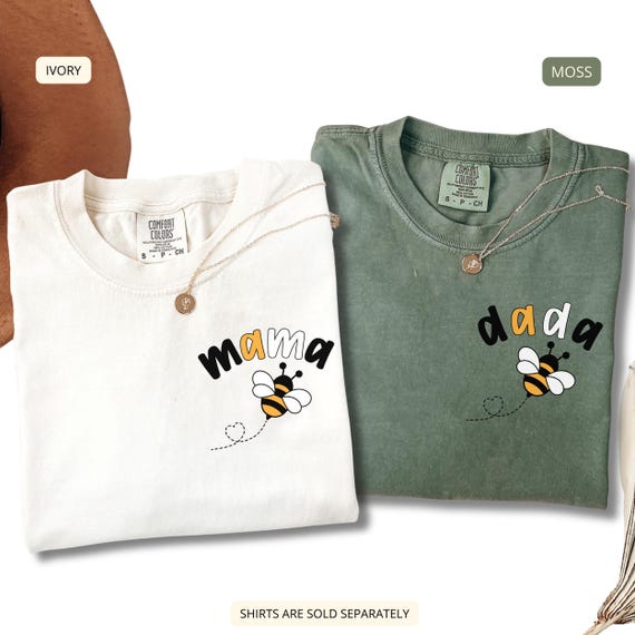 Bee First Birthday Matching Family Shirts, Bumble Bee Theme, ersonalized 1st Birthday Outfit, Mommy Me Shirts, Queen Honey Bee Shirt