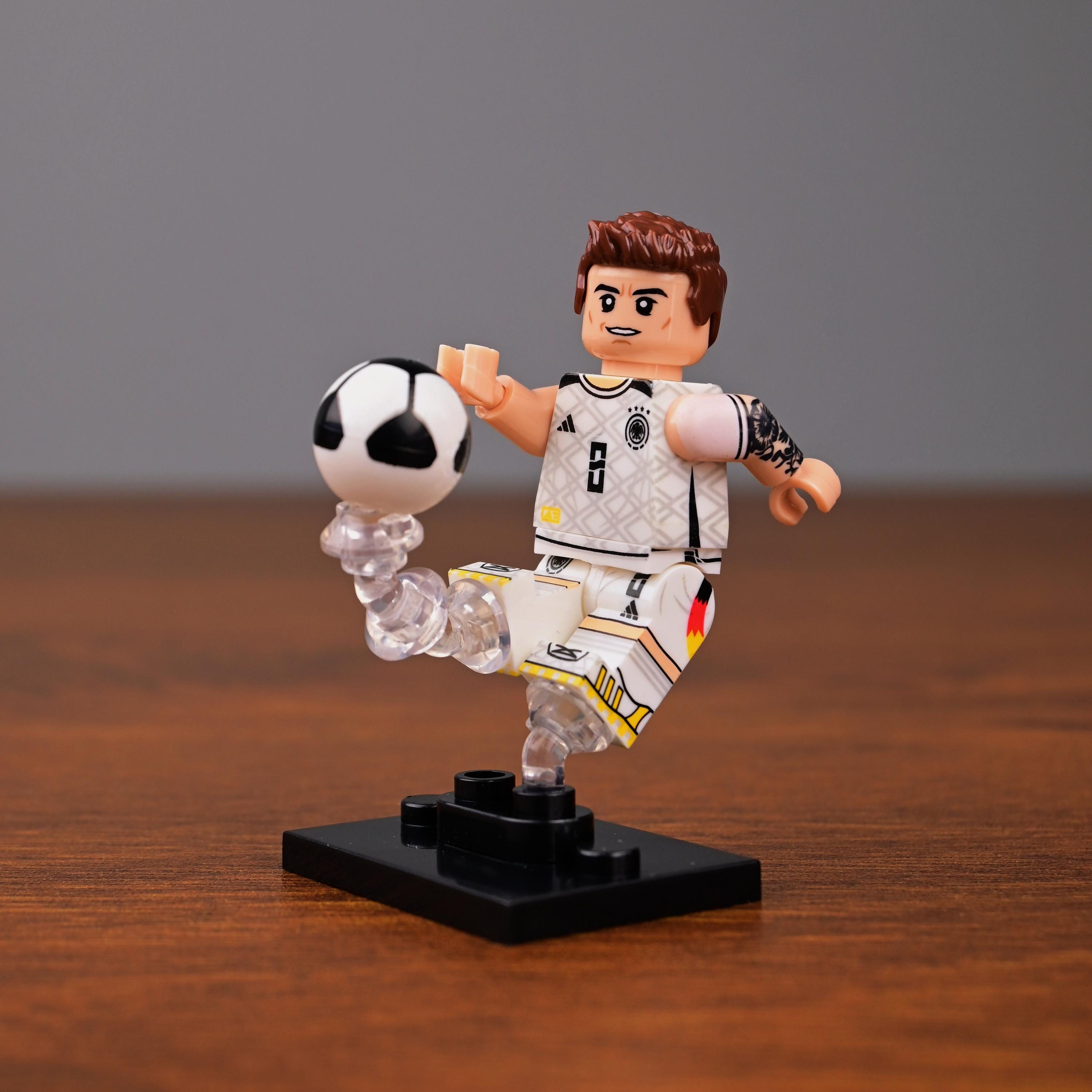 Toni Kroos Minifigure – Real Madrid Icon, 3-peat Champion ABS Toy