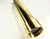 Halleys Comet Souvenir Stargazer Telescopic Periscope Brass Collectors Piece That Works