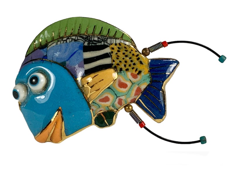 Whimsical Fish Brooch Jewelry 10 by Cynthia Chuang image 7