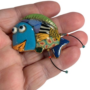 Whimsical Fish Brooch Jewelry 10 by Cynthia Chuang image 8