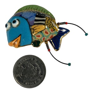 Whimsical Fish Brooch Jewelry 10 by Cynthia Chuang image 3