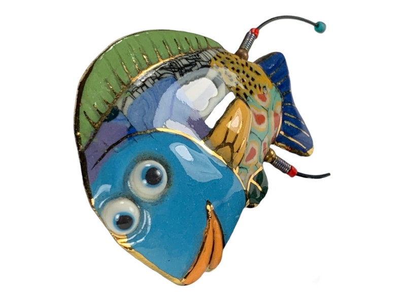 Whimsical Fish Brooch Jewelry 10 by Cynthia Chuang image 5