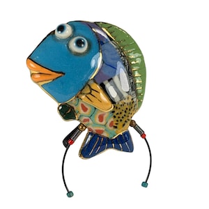 Whimsical Fish Brooch Jewelry 10 by Cynthia Chuang image 2