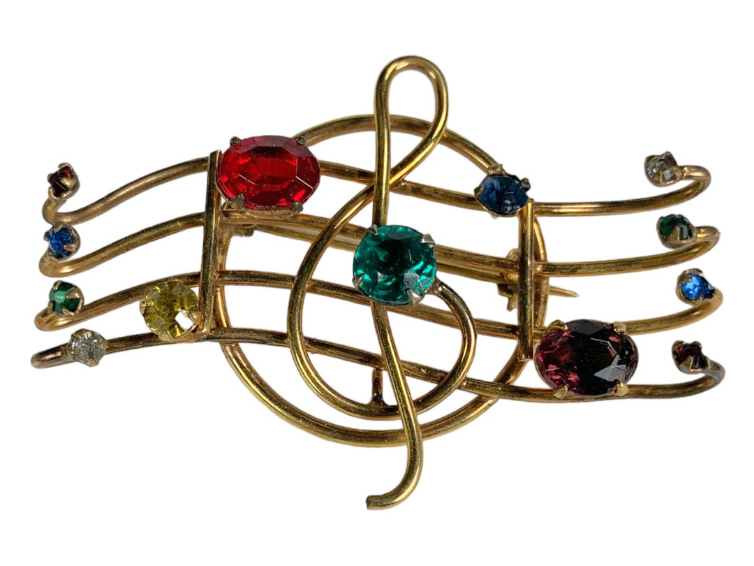 BESPORTBLE Broche Femme Arc Ciel Note De Musique Épingle Décorative