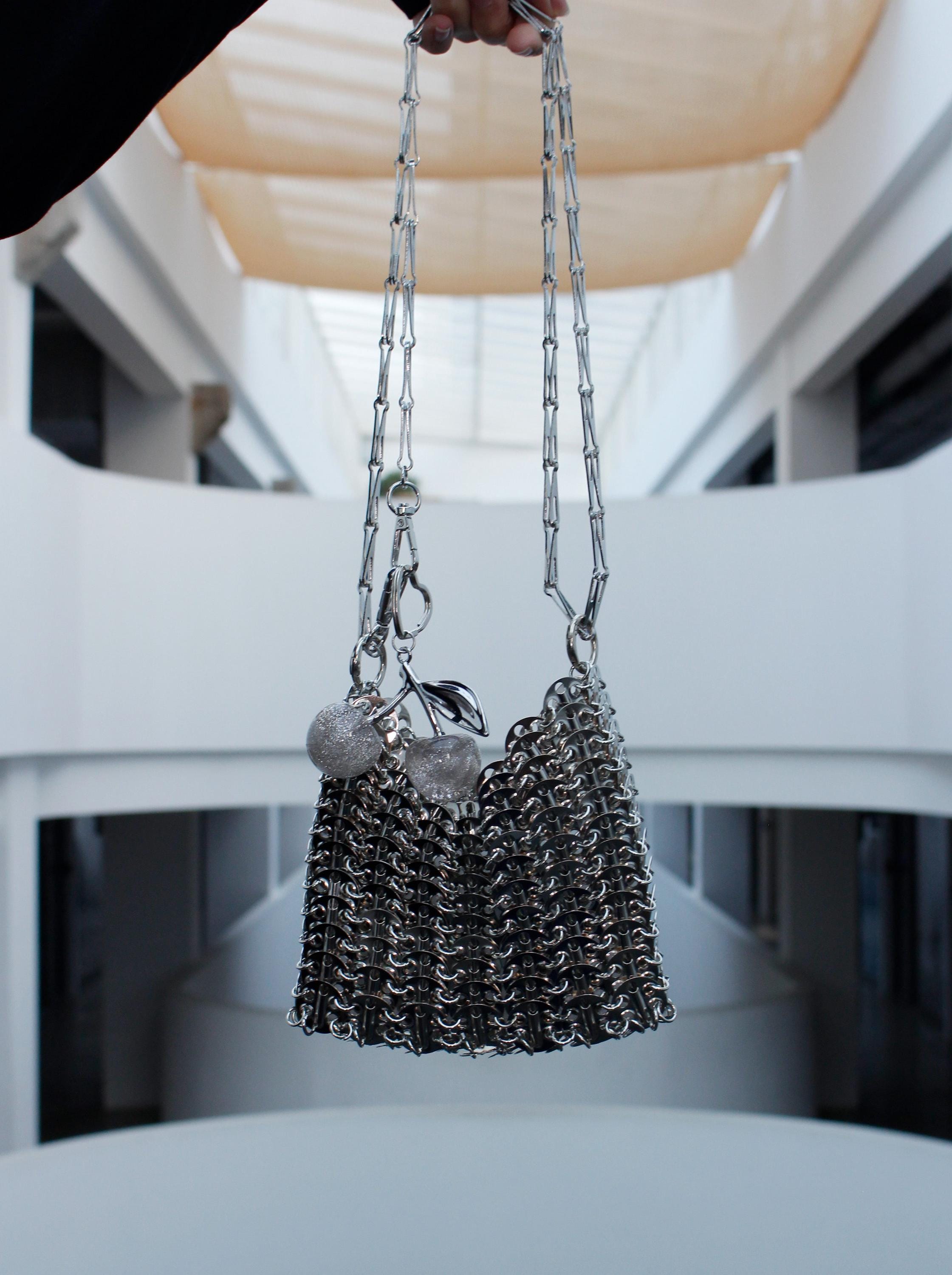 パコラバンヌ風 パーティー￼バッグ ミニバッグ Paco rabanne bag - Etsy 日本