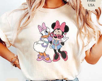 Disney Minnie And Daisy Shirt, Disney Bestie Shirt, Disney Girls Shirt, Disney Shirt For Womens, Disneyland Shirt, Disneyworld Shirt, Minnie