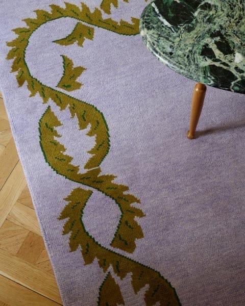 Lavender Olive Vine Border