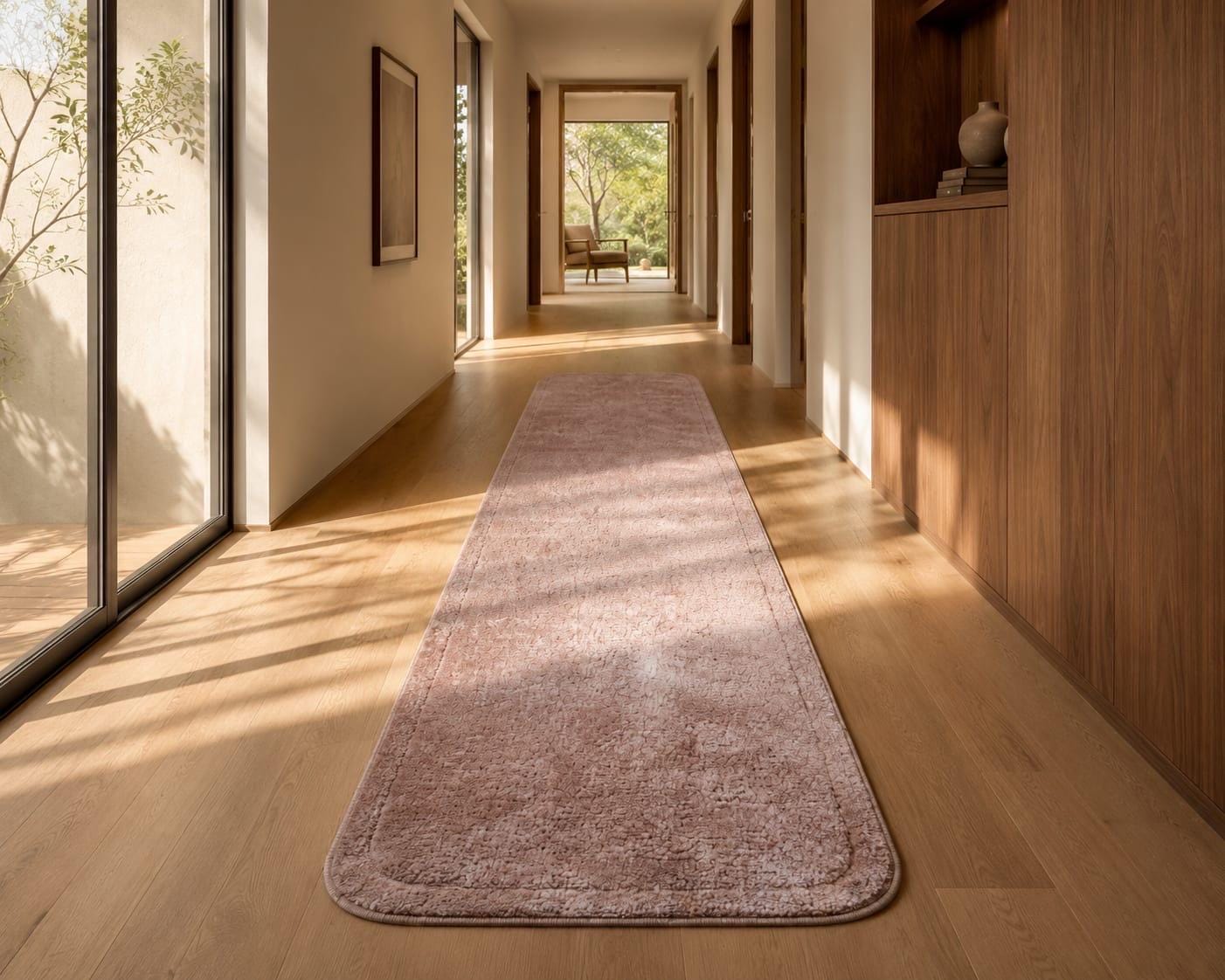 Dusty Rose Solid Runner