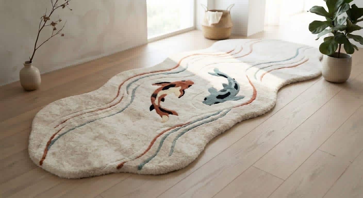 Ivory Rust Koi Stream