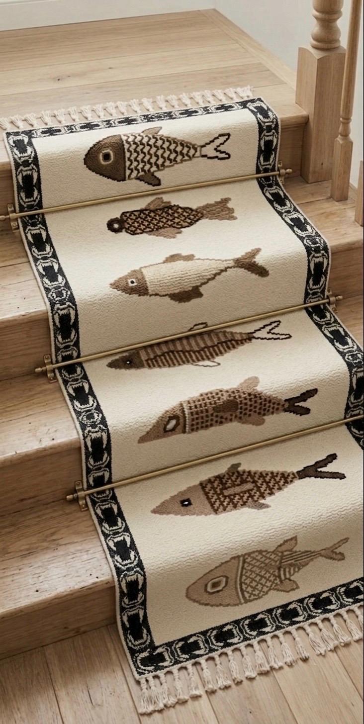 Ivory Fringe Fish Runner