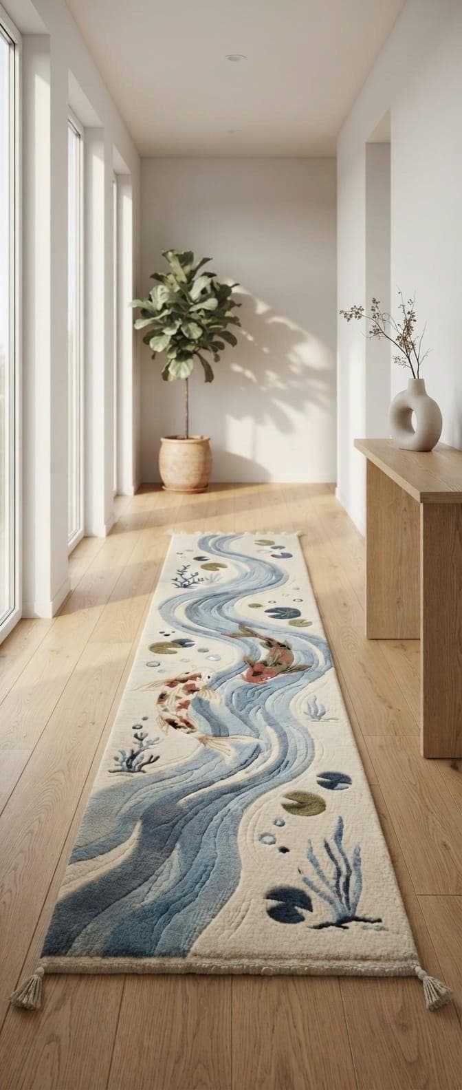 Ivory Navy Anchor Fish