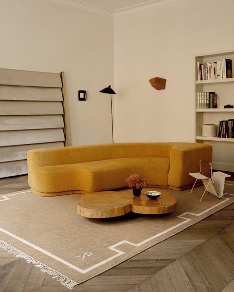 Taupe Beige Border Step