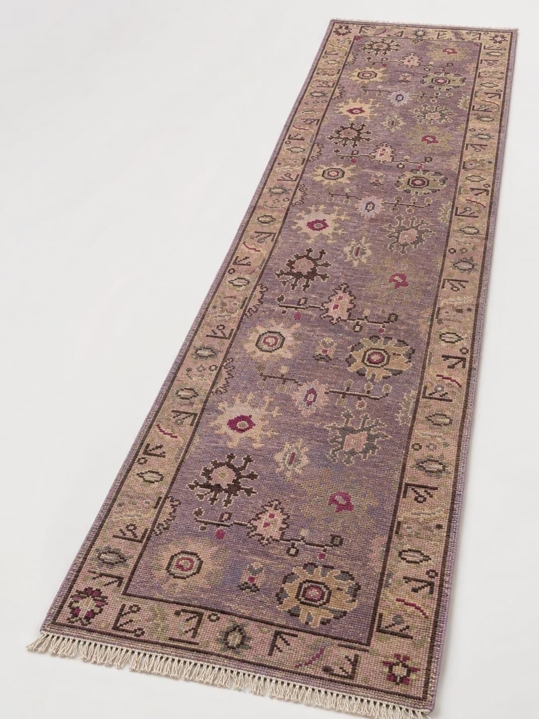 Mauve Lavender Vintage Floral