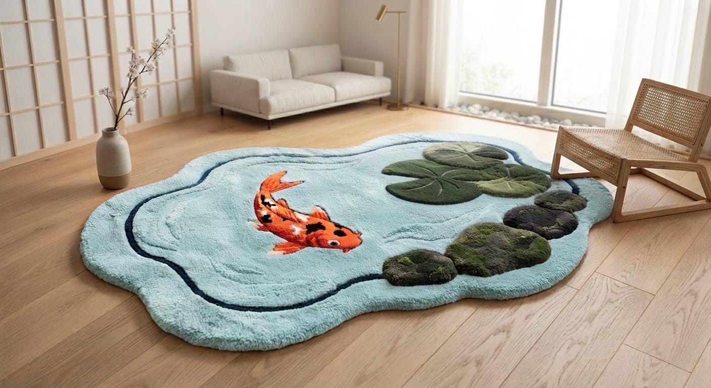 Sky Aqua Koi Lily