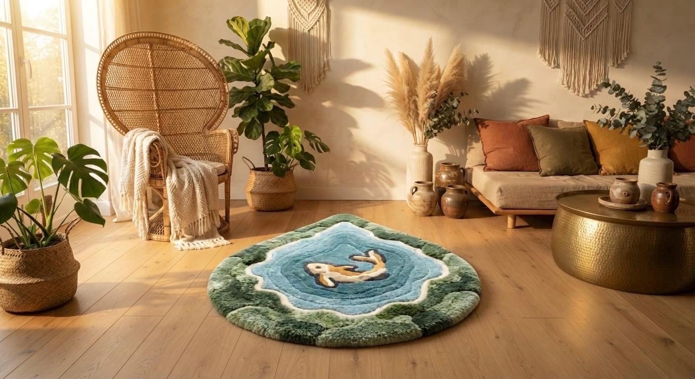 Sky Blue Koi Pond