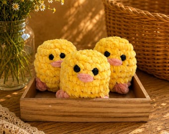 Pintinhos, crochê