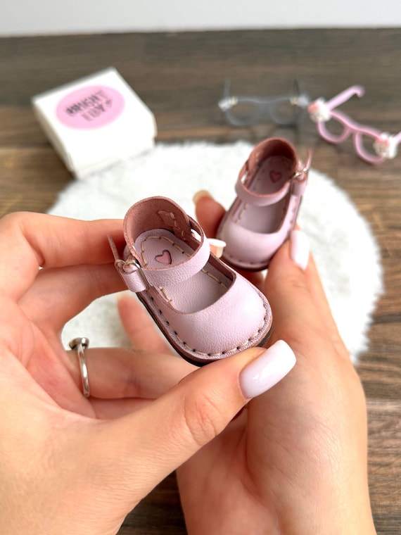 Handmade Leather Shoes for Paola Reina Doll 32 cm | Genuine Leather Doll Shoes | Doll Accessories | Handmade Doll Gift