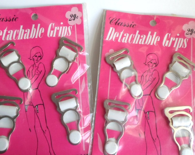 Garter Clips Slide on Garters for Girdles Garter Belts 50s Etsy