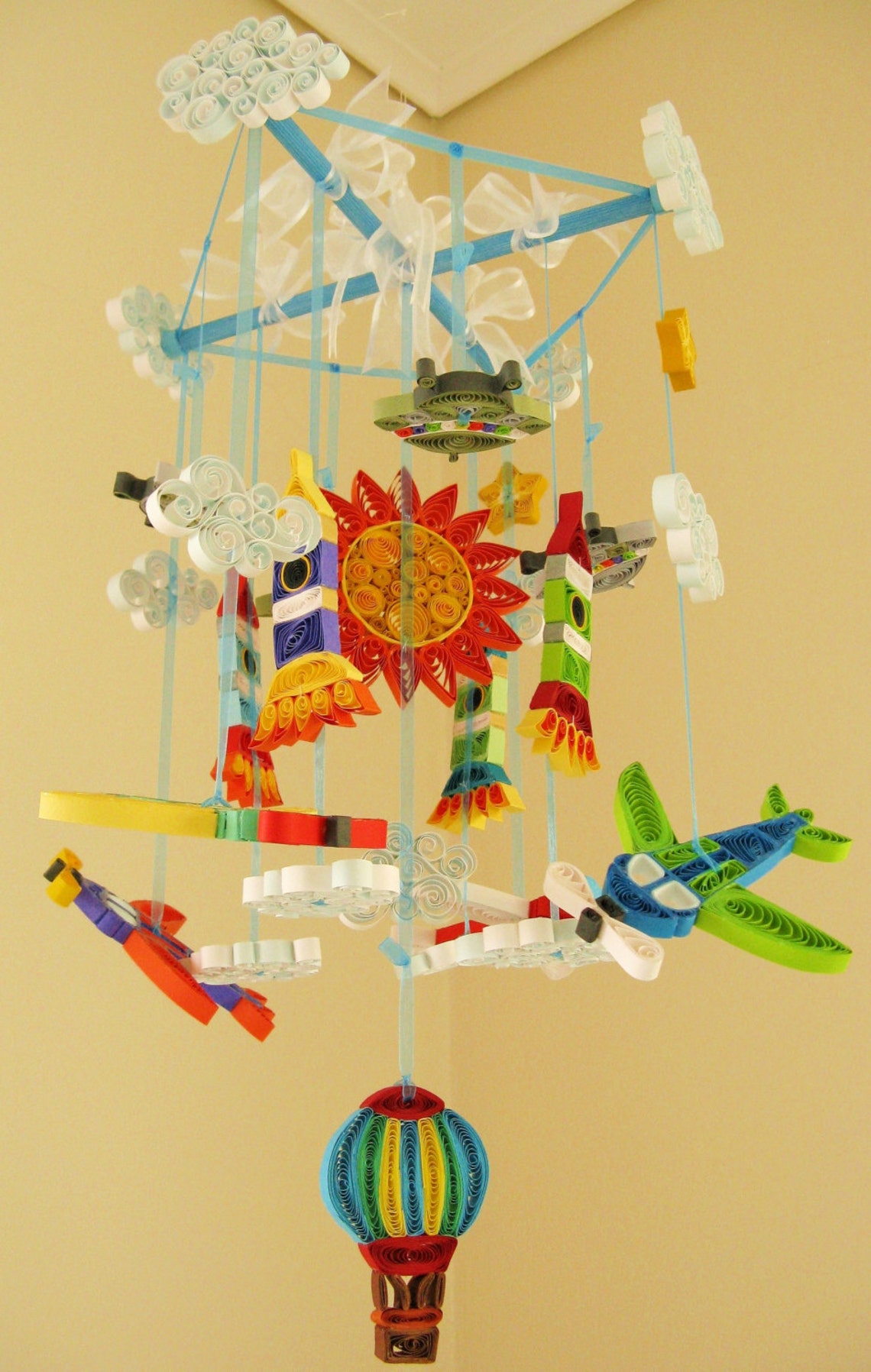 Boy Mobile Baby Crib Mobile Cloud Mobile Nursery Mobiles Etsy