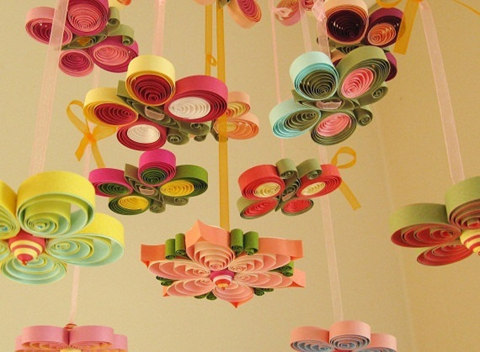 Baby Mobile Crib Mobile Nursery Mobile Girl Mobile Etsy