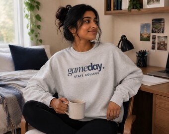 State College Game Day College Sweatshirt | Crewneck, College Sports Apparel, University Sweatshirt