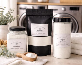 Laundry Detergent: Castile Soap, Sodium Borate Blend