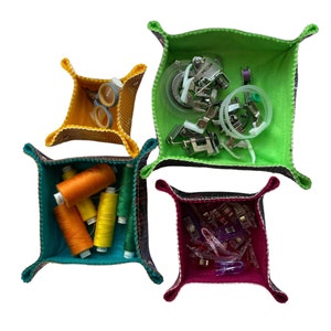 Ten Minute Trays PDF sewing pattern with video Instructions