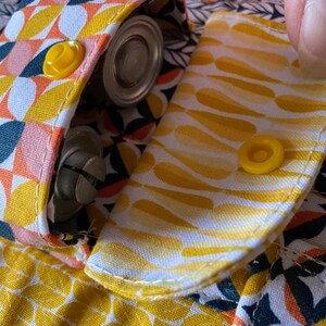 The Pi 'Rivet Press' Carry Bag PDF Sewing Pattern with FULL VIDEO tutorial image 10