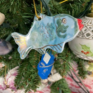 Fashionista Fisch Ornament