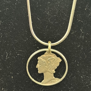 アクセサリー Atease CUTOUT COIN STONE NECKLACE Cutout Coin Jewellery - Etsy
