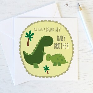 Süßer 'New Baby Brother!' Karte für Big Brother