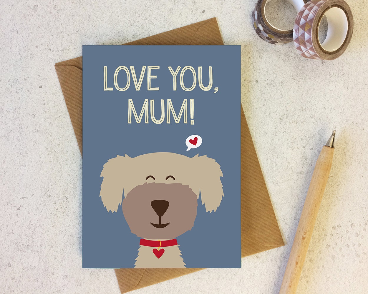 Funny Mothers Day Card from the dog dog lover cockapoo Etsy