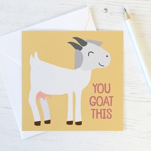 You Got This - süße Motivationskarte für einen Freund