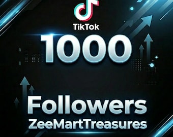1000 TikTok Anhänger kaufen | Sofortiges soziales Wachstum | Schnelle und sichere Lieferung