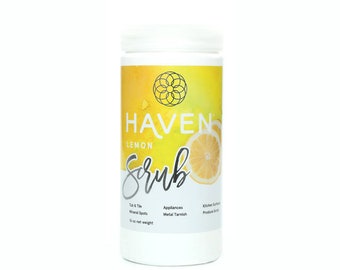 HAVEN Scour Powder & Produce Wash - Fresh Lemon