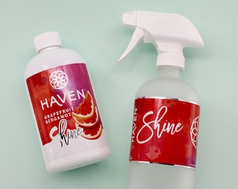 HAVEN Glass Cleaner 3X Refill Set - Grapefruit Bergamot