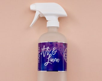 HAVEN Air & Linen Frosted Spray Bottle