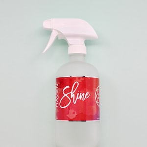 HAVEN Shine Frosted Spray Bottle